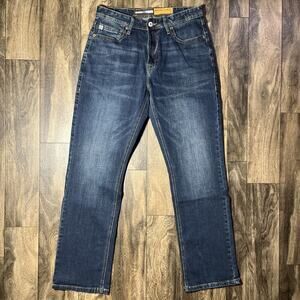 HOOEY x Rock & Roll Denim Double Barrel Stackable Relaxed Jeans Mens 31x32